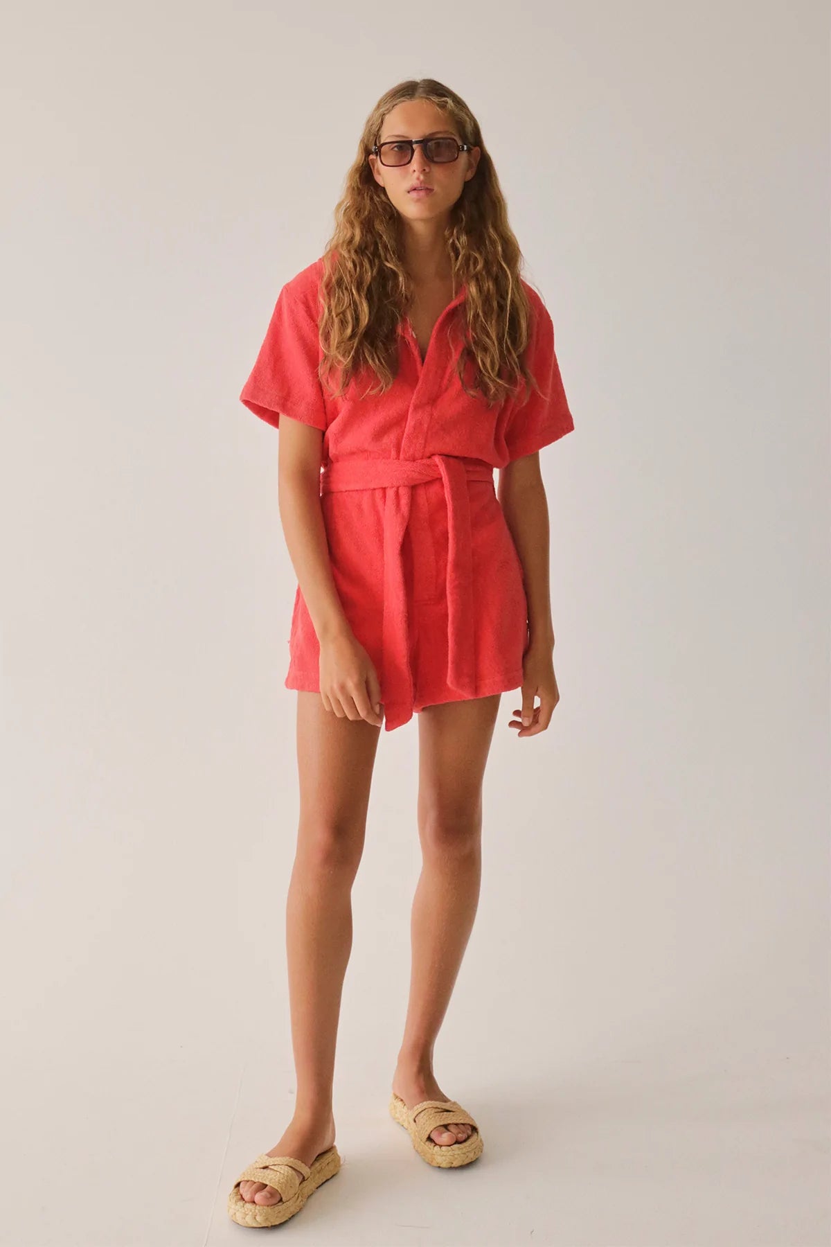 Load image into Gallery viewer, Stylish Jumpsuit in Red
