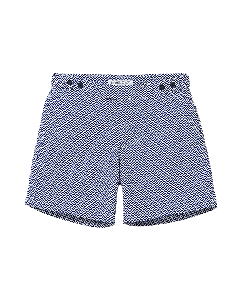 Tailored Swim Shorts in Copacabana Print