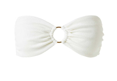 White Bikini Top Strapless
