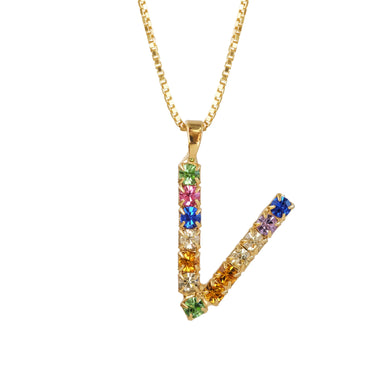 Letter Necklace V - Necklace