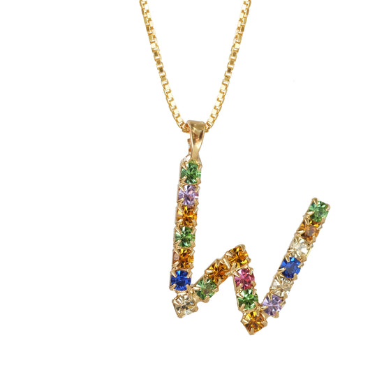 Letter Necklace W