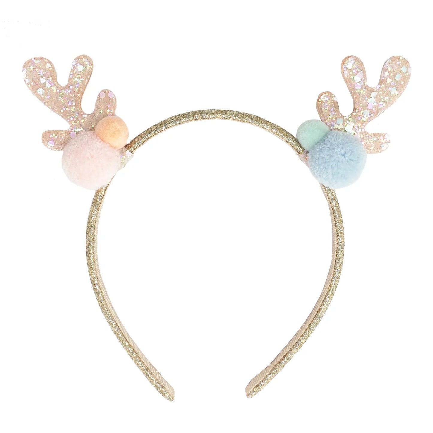 Load image into Gallery viewer, Shimmer Reindeer Ears Headband
