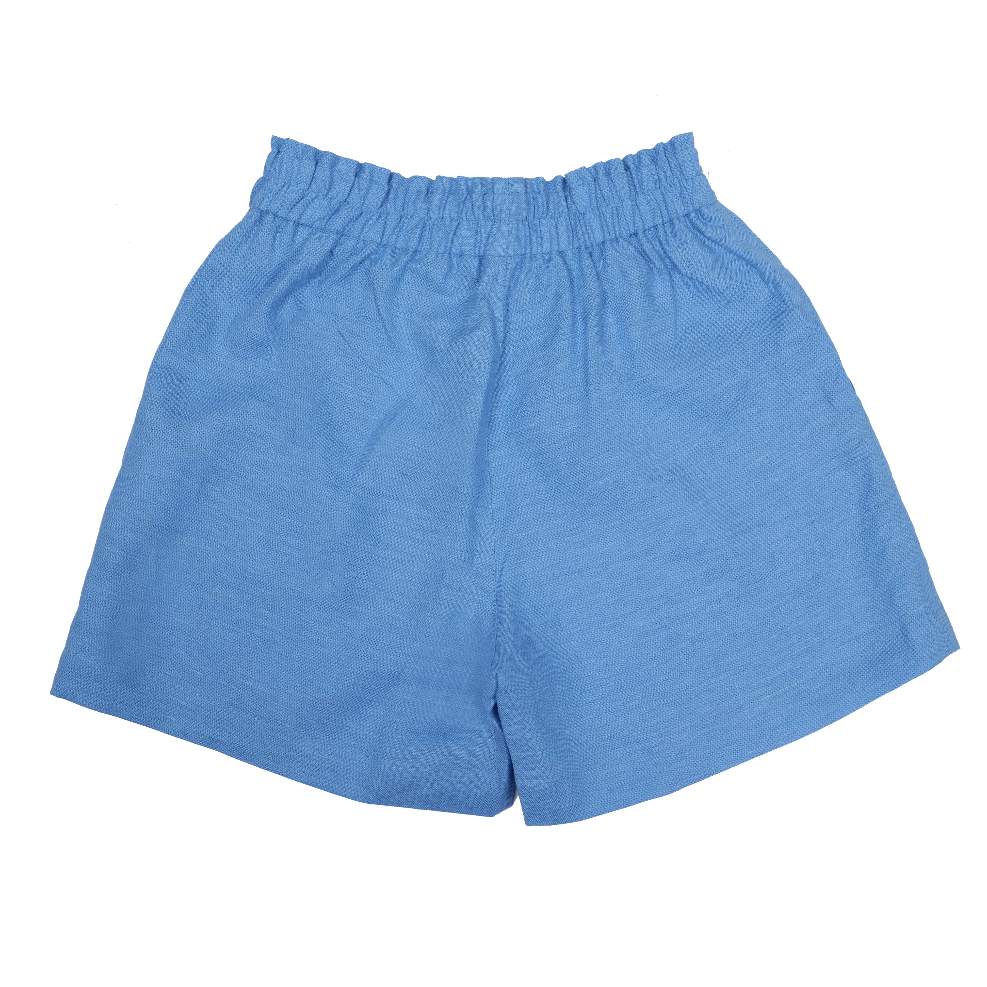 Blue Linen Short
