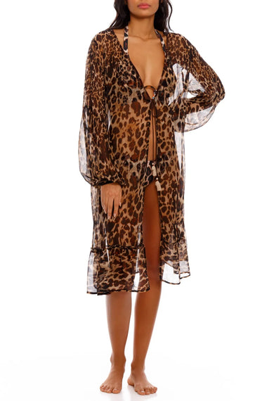 Aldora Balam Kimono - ONE SIZE - Cover Up