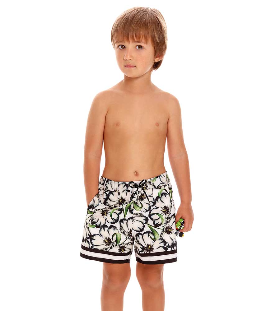 Load image into Gallery viewer, Nick Giard Trunk - Boys Swim Shorts
