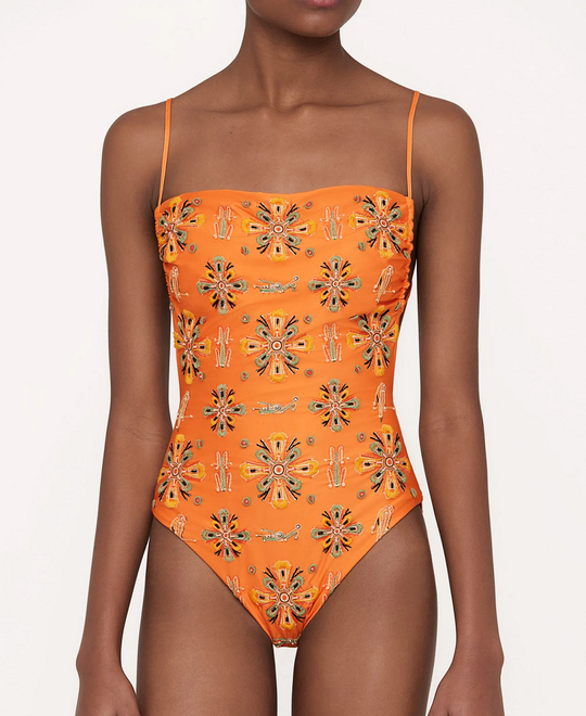 Hand Embroidered Swimsuit