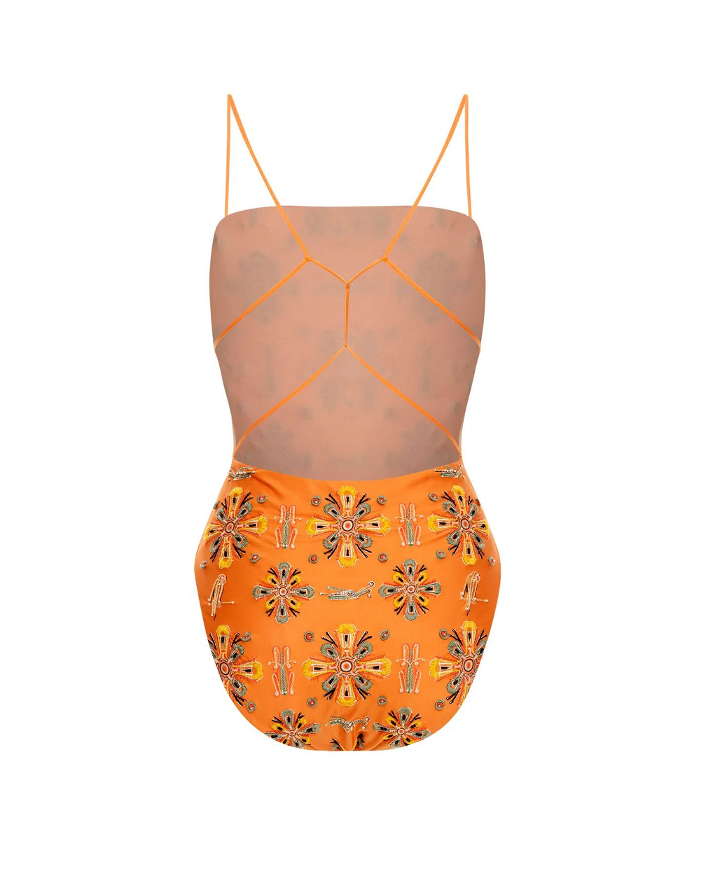 Load image into Gallery viewer, One Piece Swimsuit with Strappy Back
