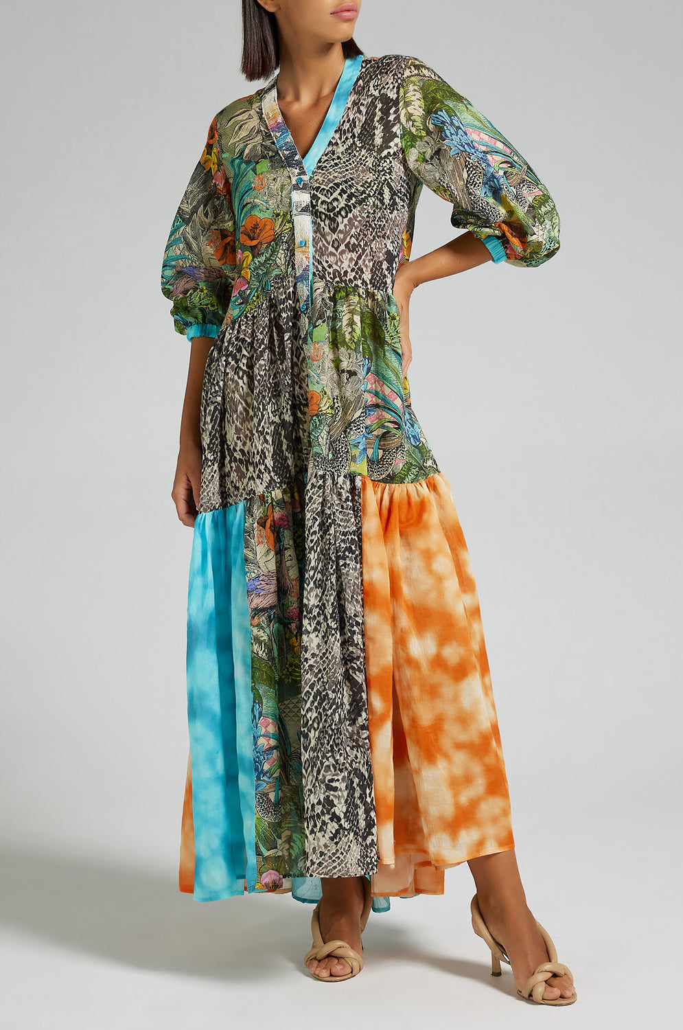 Luella Dress Mix Giungla