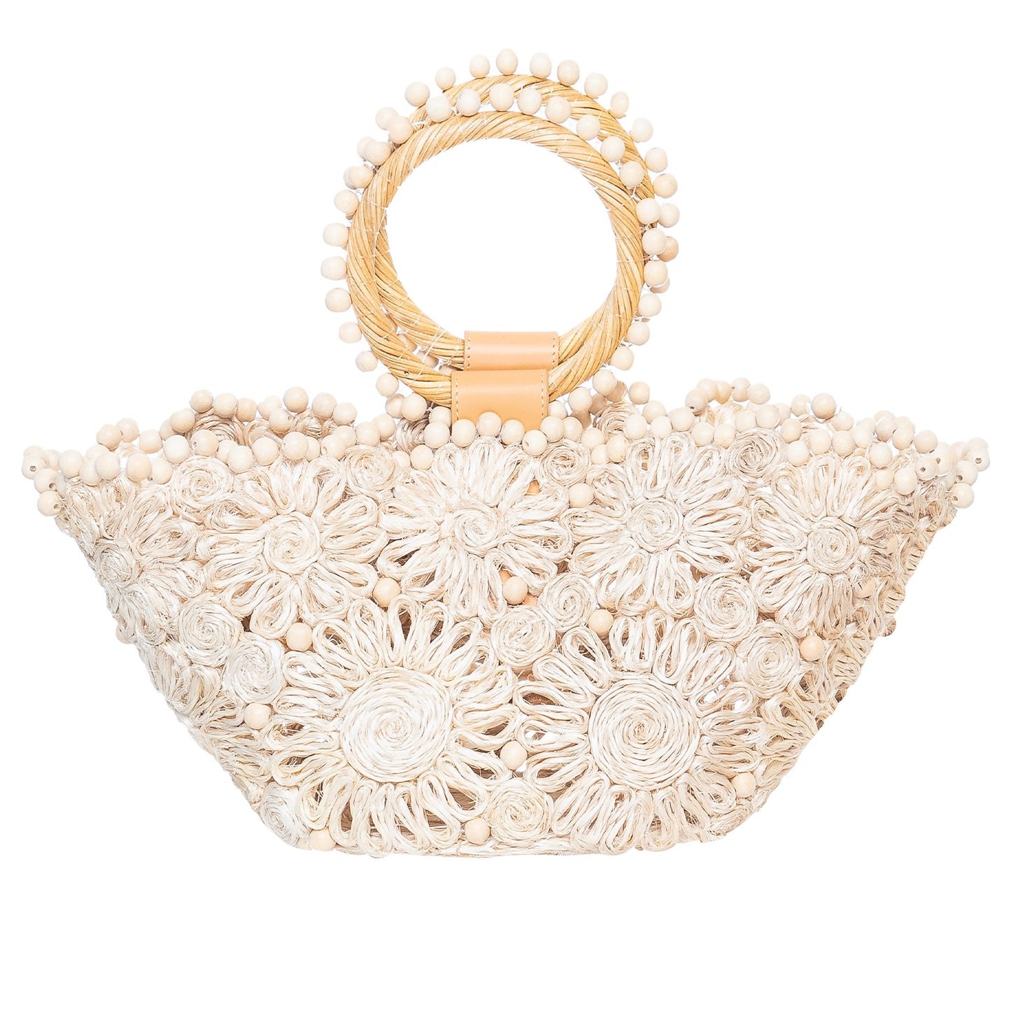 Load image into Gallery viewer, Seaflower Handbag Large Natural - Bag
