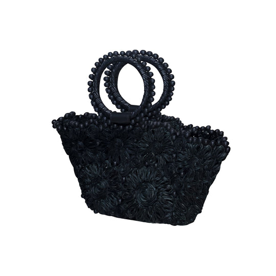 Seaflower Mini Handbag Black