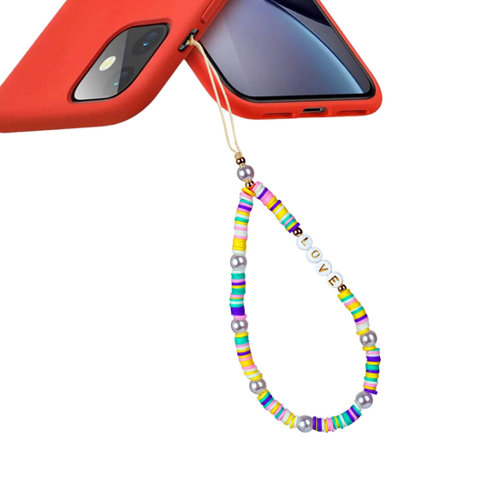 Load image into Gallery viewer, Love Pearl Mobile Phone Charm Strap

