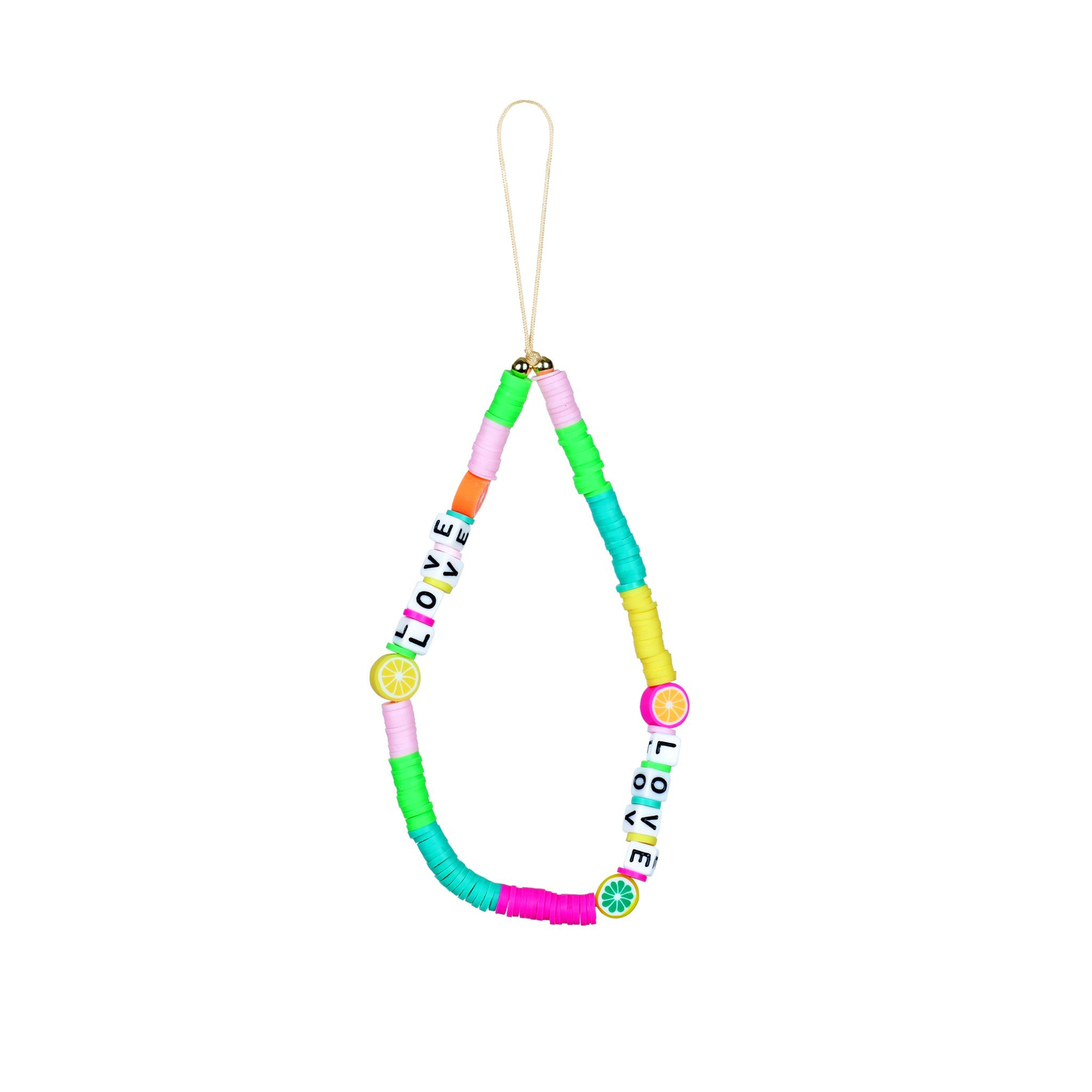 Load image into Gallery viewer, Colourful Fruity Love Mobile Phone Charm Strap

