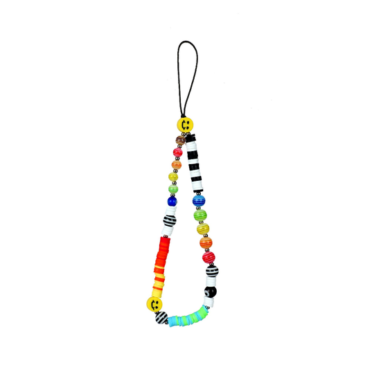 Smile Gem Mobile Phone Charm Strap