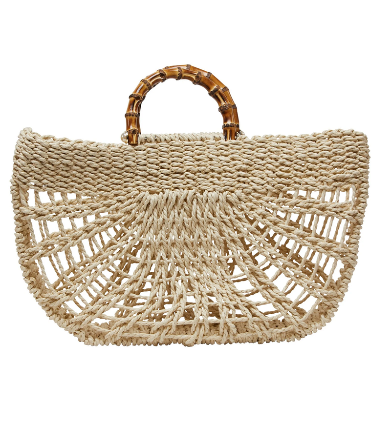 Charlotte Hand Bag Cream