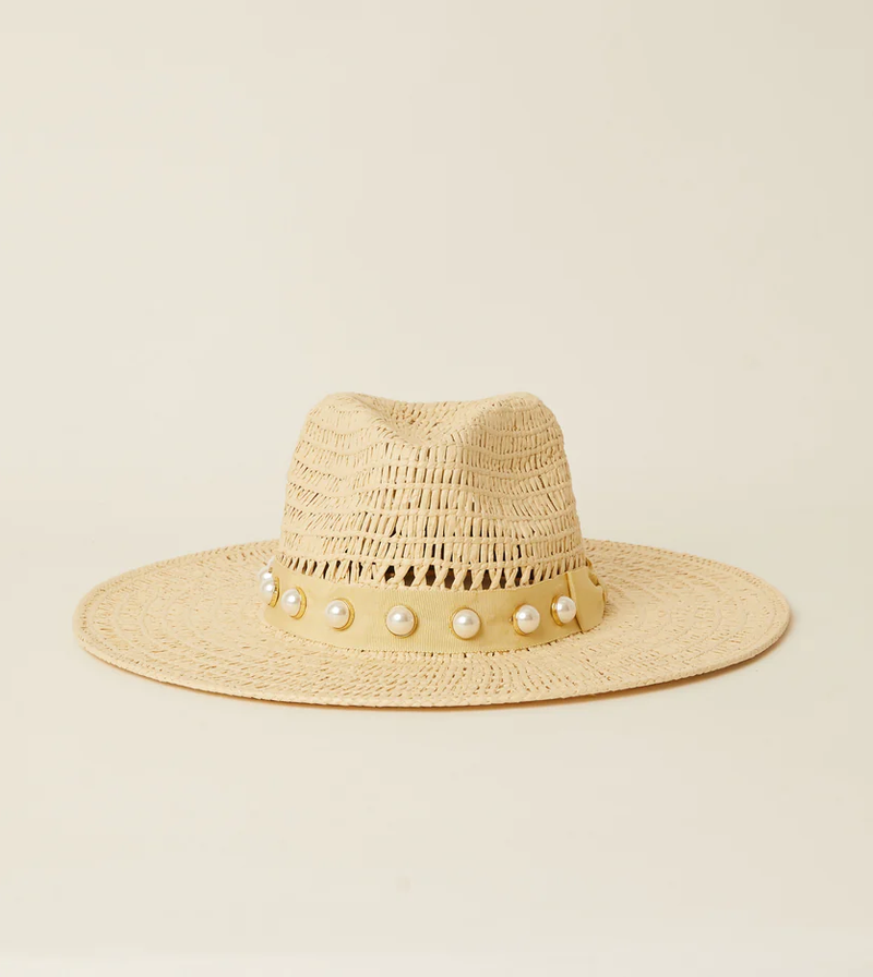 Ollie Pearl Hat Natural