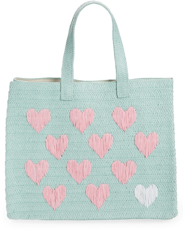 Be Mine Tote Mint/Light Pink
