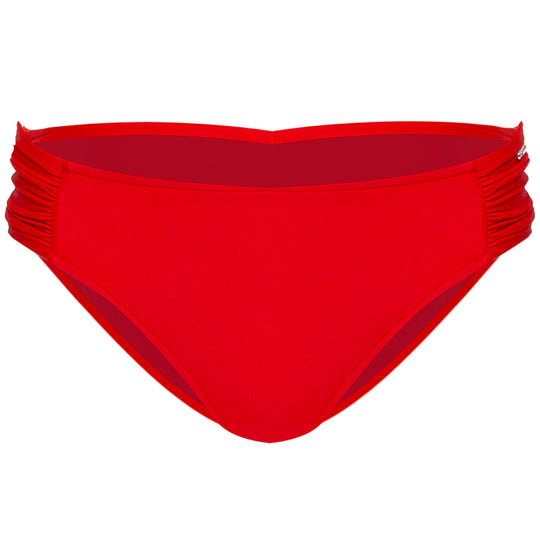 Janice Rouched Bikini Bottom Redcoat