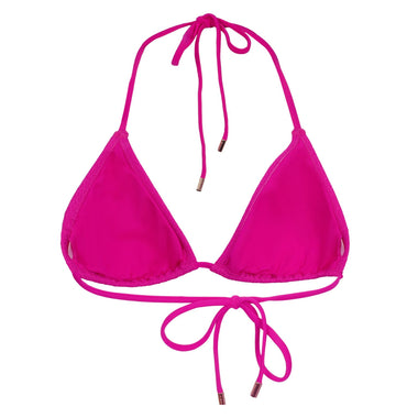 Ainsley Triangle Halter Top Beach Party - Bikini Top