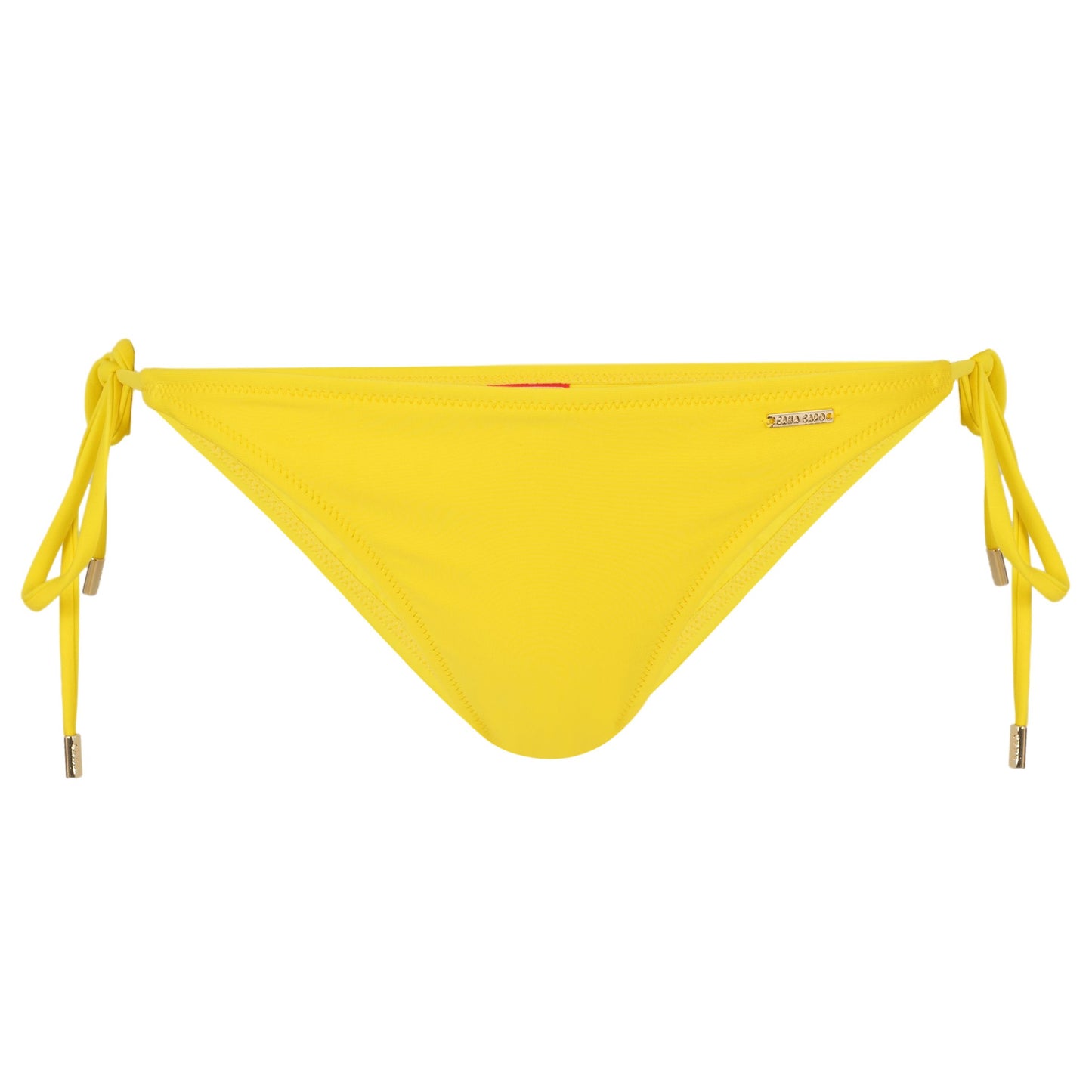Load image into Gallery viewer, Cherie Tie Side Bottom Amarillis Yellow - Bikini Bottom

