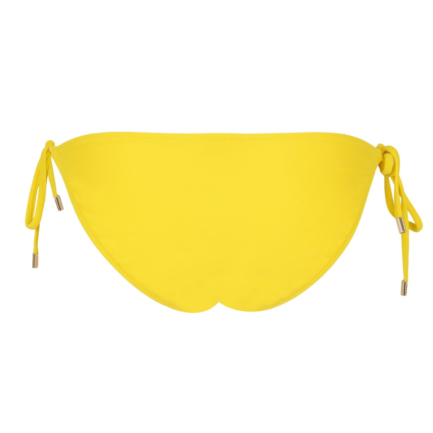 Load image into Gallery viewer, Cherie Tie Side Bottom Amarillis Yellow - Bikini Bottom
