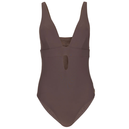 Donna Plunge One Piece Chocolate
