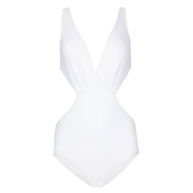 Isabelle Cutaway One Piece White - One Piece