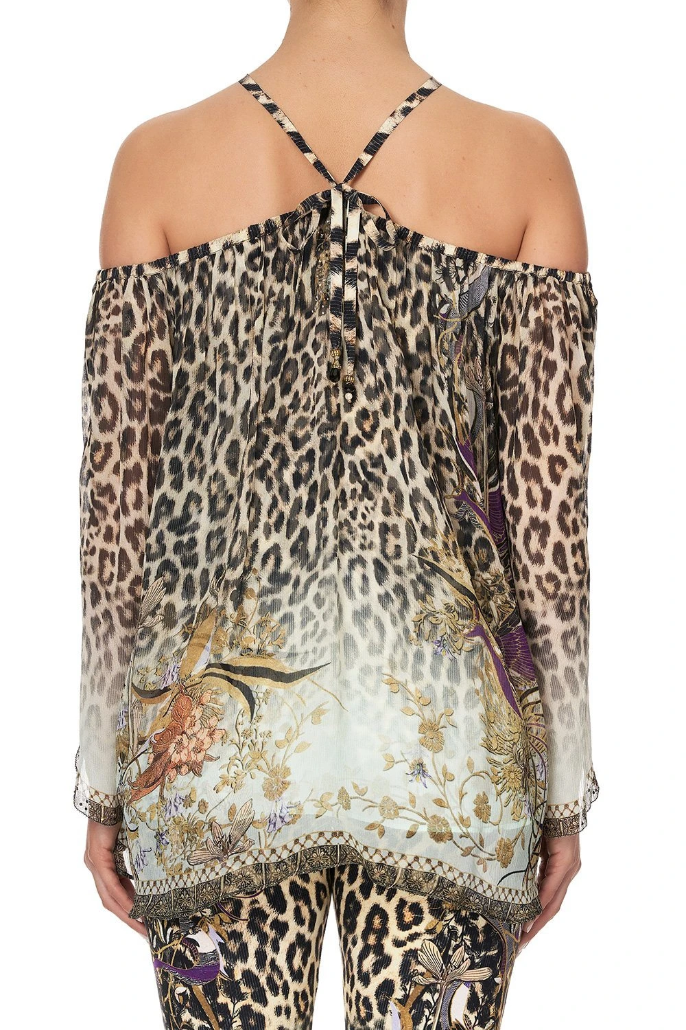 Keyhole Off Shoulder Blouse Nomadic Nymph