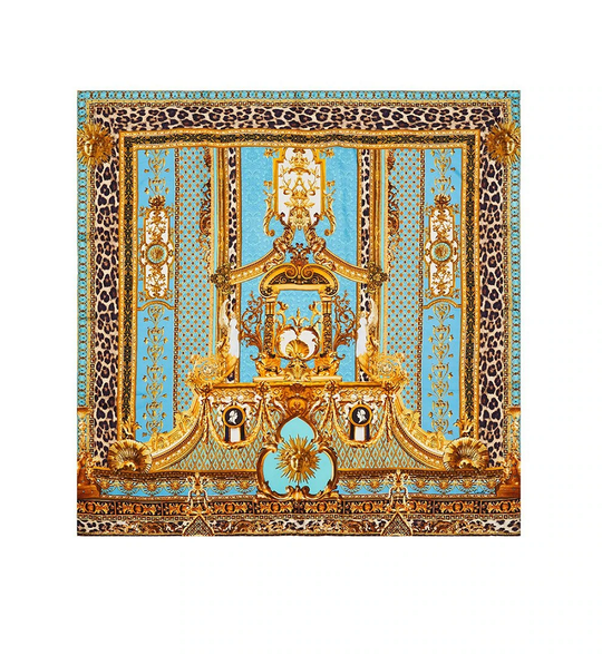 Designer Leopard Print Scarf