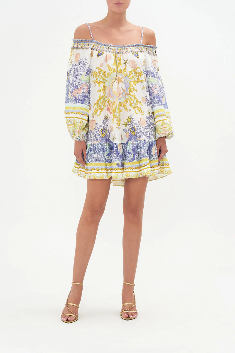 Off Shoulder Dress With Straps Star Of The Sea