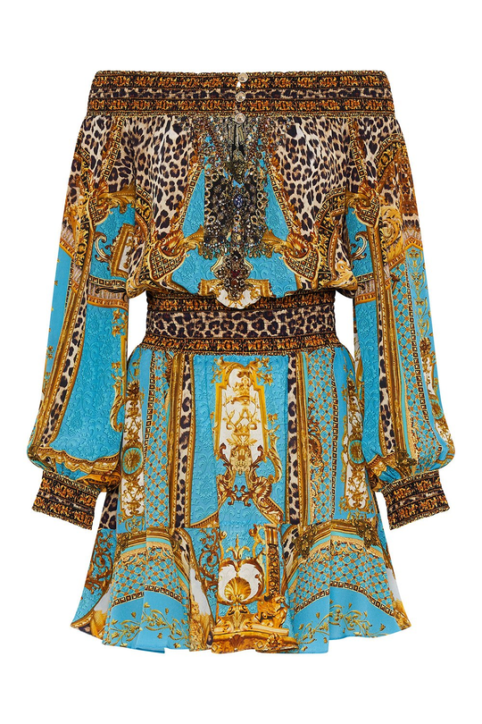 Classy Silk Dress Short | Camilla