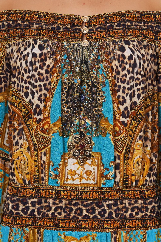 Leopard Print Short Dress