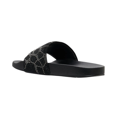 Pool Slides Solid Black - Shoes