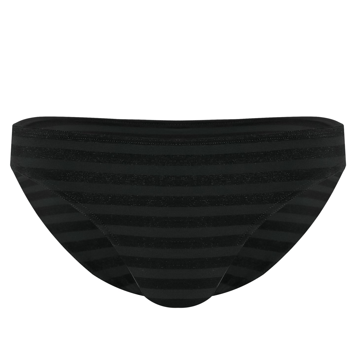 Load image into Gallery viewer, Low Rise Bikini Bottom in Black/Grey
