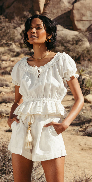 Eliana Top Ivory - Top