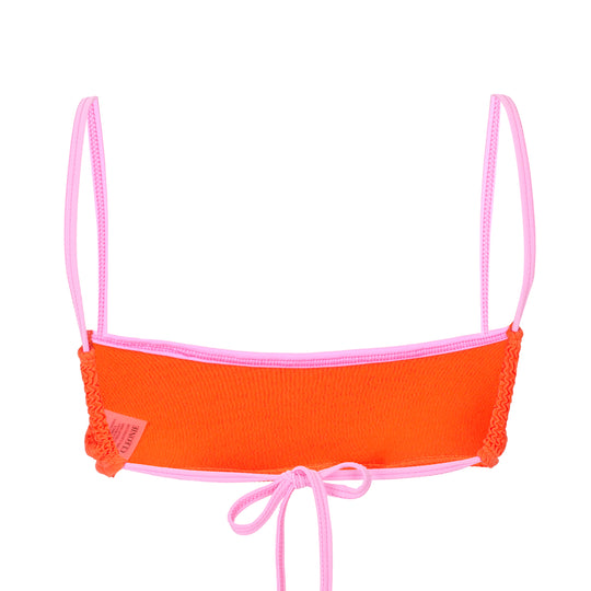 Load image into Gallery viewer, Lennox Kini Tangerine/ Pink - ONE SIZE - Bikini Top
