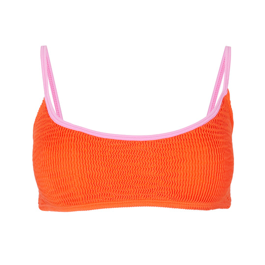 Load image into Gallery viewer, Lennox Kini Tangerine/ Pink - ONE SIZE - Bikini Top

