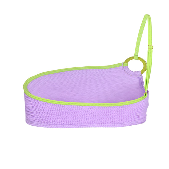 Cairns Kini Top Lilac/Chartreuse