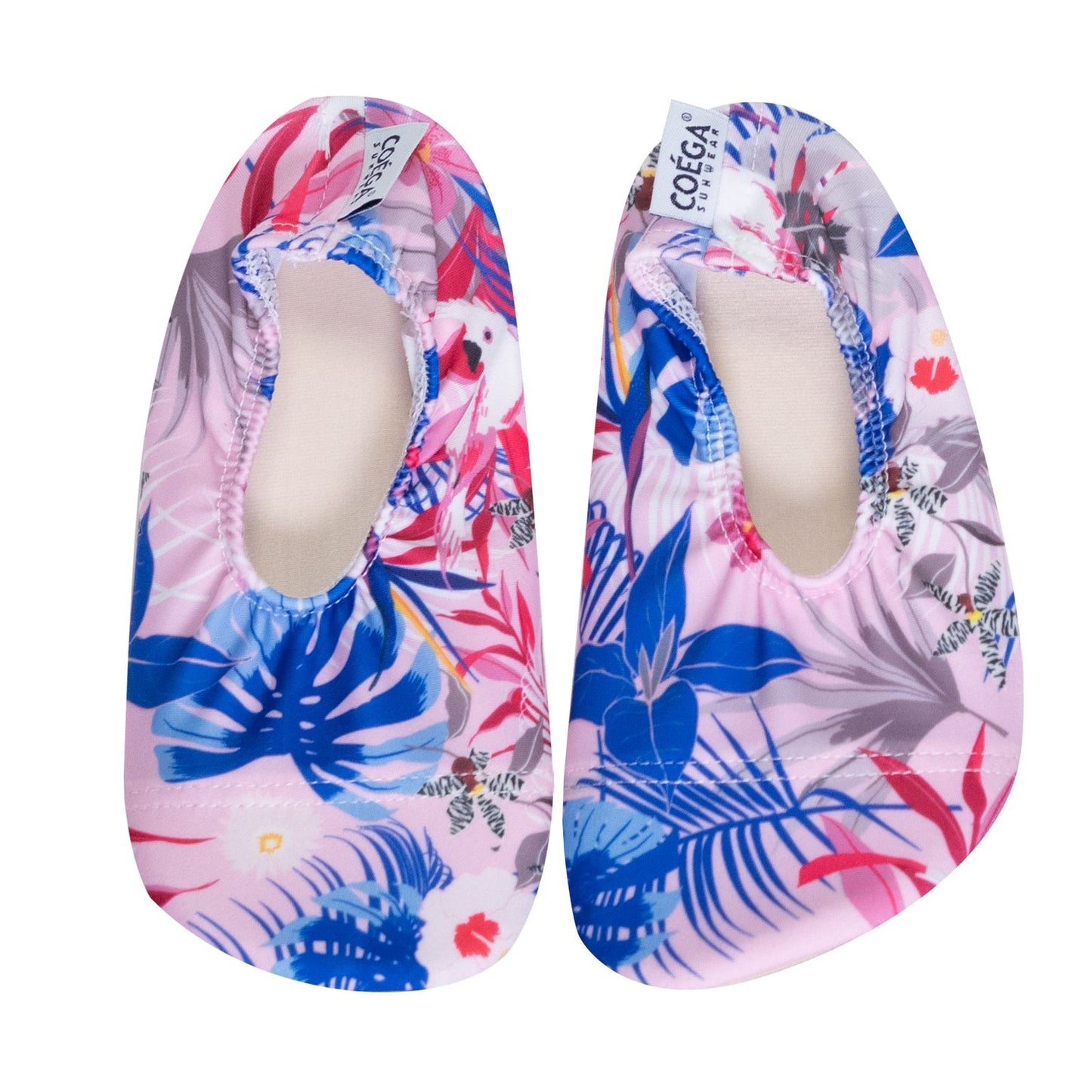 Load image into Gallery viewer, Coega Blue Leaves Pool and Beach Shoes - Beach Shoes

