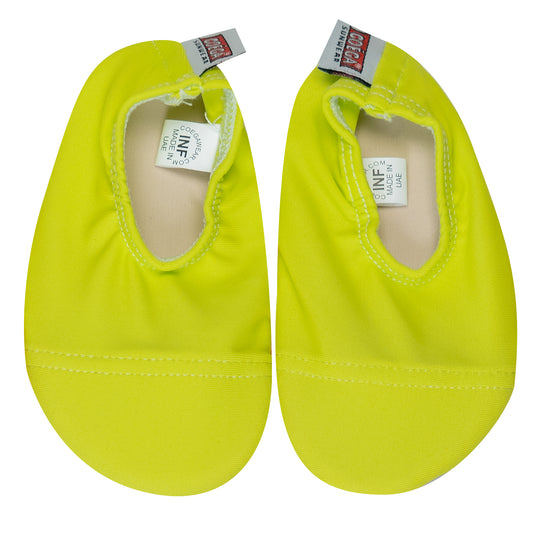 Load image into Gallery viewer, Coega Solid Lemon Pool and Beach Shoes
