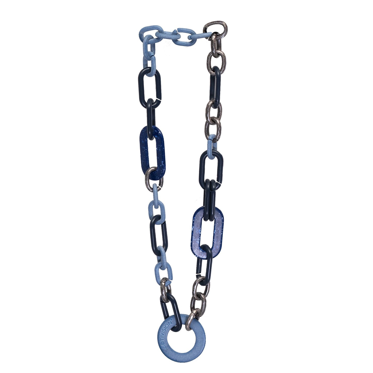 Halo Sunglasses Chain Frame Holder Shades of BLUE