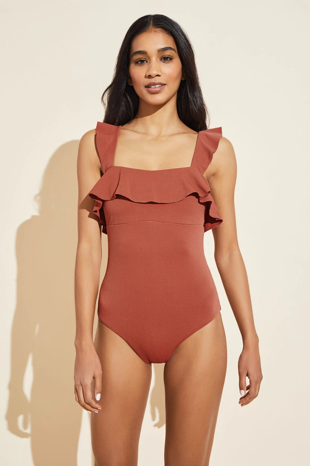 Pique Jane One Piece Redwood