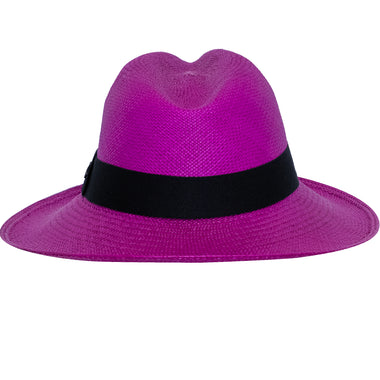 Panama Hat Classic Purple / Black - Hat