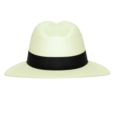 Panama Hat Unisex Classic Light Green with Black Band - Hat