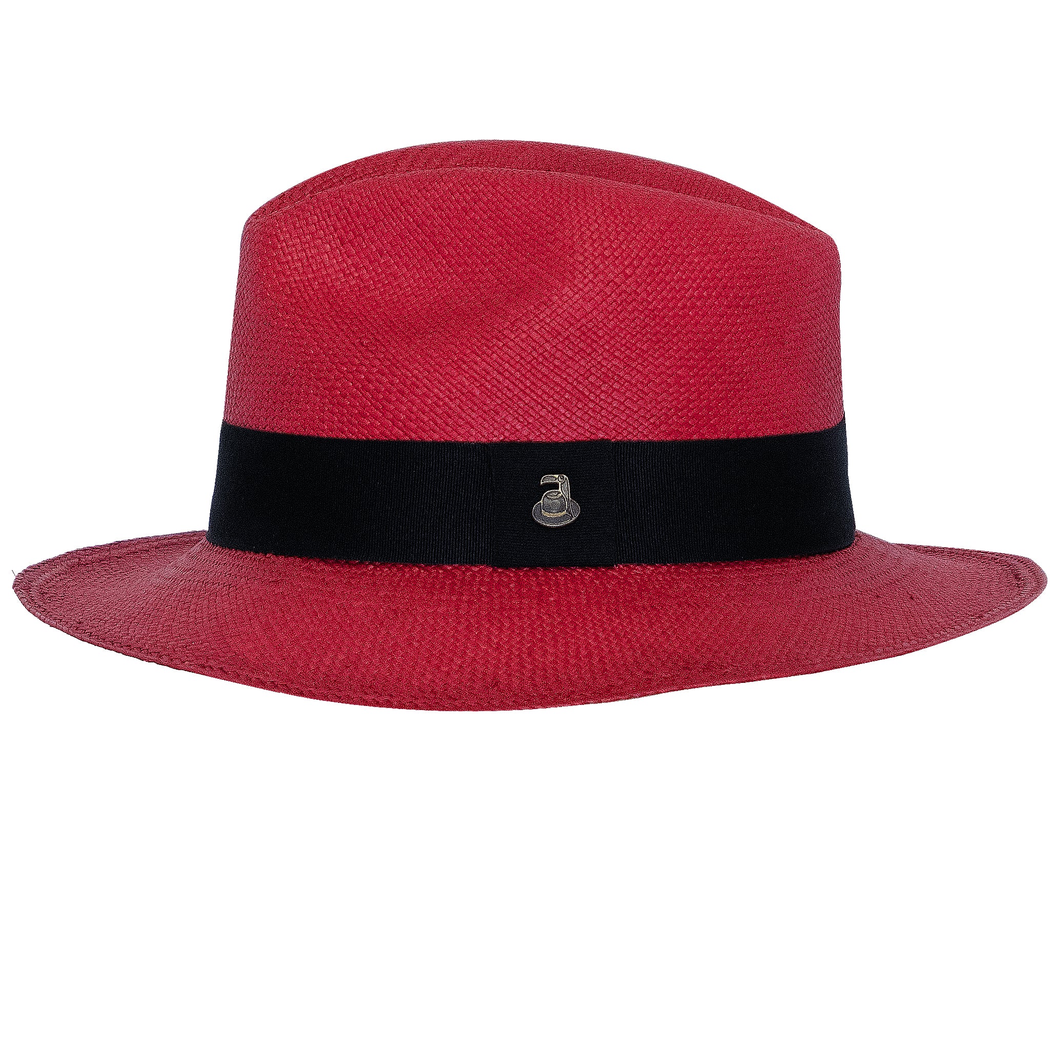 Red shop fedora hat
