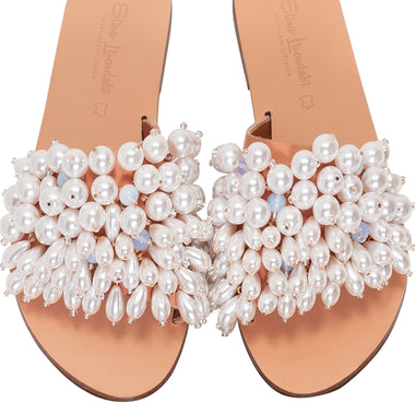 Lady Di Beige Sandals - Shoes