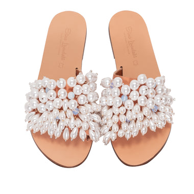 Lady Di Beige Sandals - Shoes