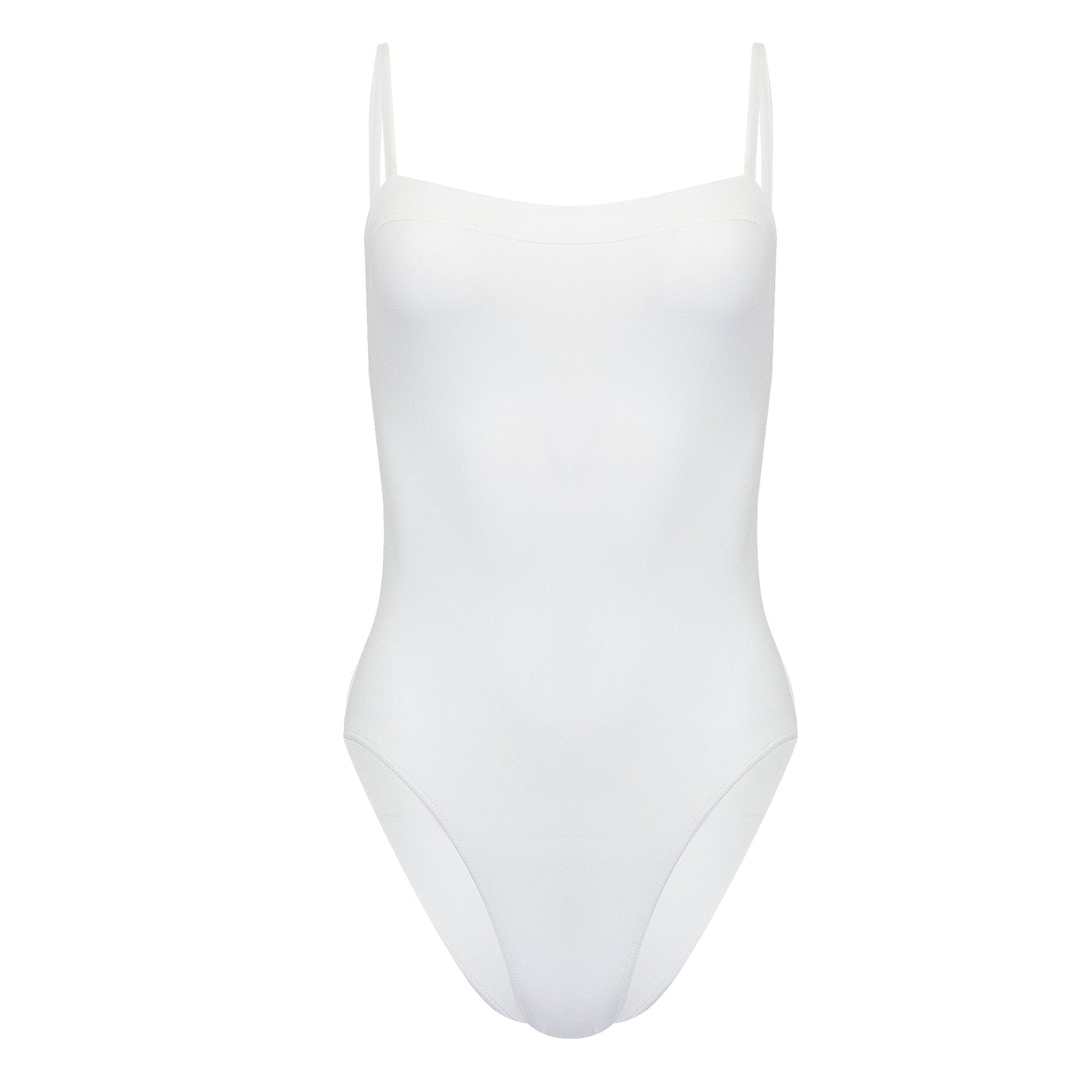 Load image into Gallery viewer, Sporty Swimsuit in White - One Piece
