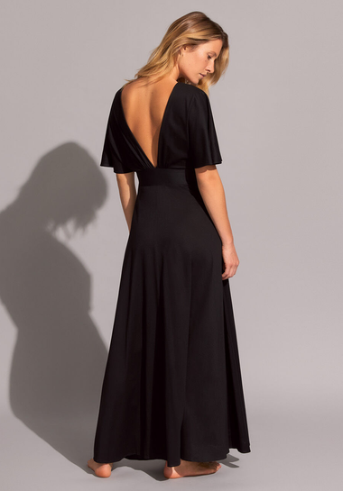 Aurore Maxi Dress Noir - Dress