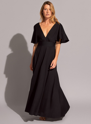 Aurore Maxi Dress Noir - Dress