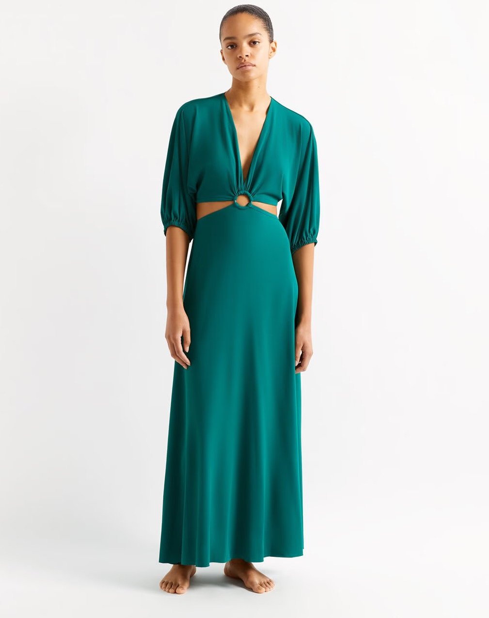 Carmen Robe Lounge Green